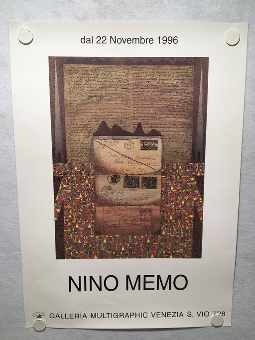 Nino Memo - Galleria Multigraphic Venezia Poster 1996   - TvMovieCards.com