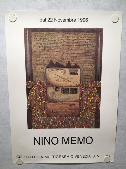 Nino Memo - Galleria Multigraphic Venezia Poster 1996   - TvMovieCards.com