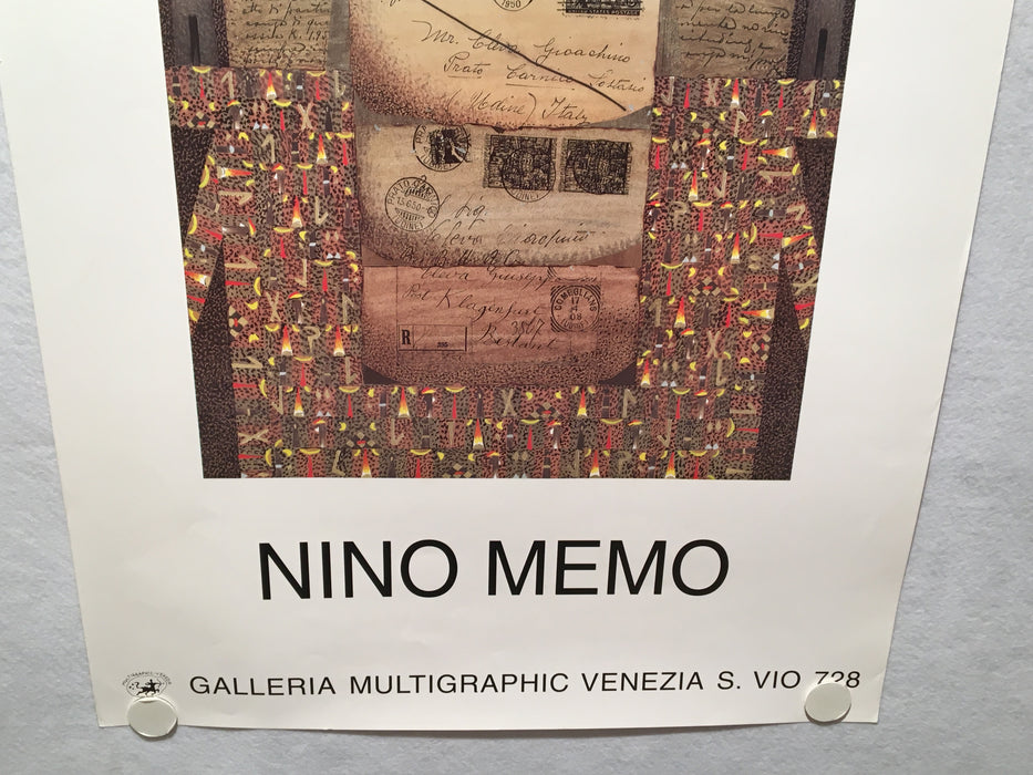 Nino Memo - Galleria Multigraphic Venezia Poster 1996   - TvMovieCards.com