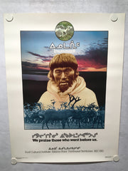 Inuit Cultural Institute Poster "We Praise Those That Went Before Us"   - TvMovieCards.com