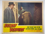 1955 Secret Venture #6 Lobby Card 11x14 Kent Taylor Jane Hylton Kathleen Byron   - TvMovieCards.com