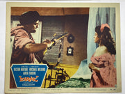 1956 Zarak #4 Lobby Card 11x14 Victor Mature Michael Wilding Anita Ekberg   - TvMovieCards.com