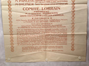 1916 French "Pour Metz" Benefit for Refugees of Lorraine WWI Poster 39 x 55"   - TvMovieCards.com