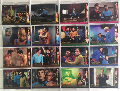 Star Trek The Original Series 2 TOS Character Log Chase Card Set 52 Cards Skybox - TvMovieCards.com
