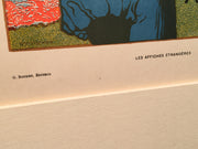Les Affiches Etrangeres "Alte Stadt" Stone Lithograph by Otto Fischer - 1897   - TvMovieCards.com