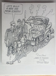 Let's Build a New One  Comic Strip Art By Clarence Allen Tulsa Tribune 10/8/1966   - TvMovieCards.com