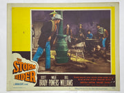 1957 The Storm Rider #7 Lobby Card 11x14 Scott Brady Mala Powers Bill Williams   - TvMovieCards.com