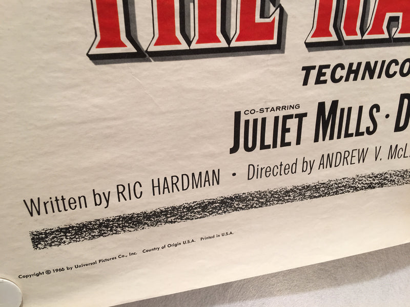 The Rare Breed 1966 1SH 1 Sheet Movie Poster 27x41 James Stewart Western   - TvMovieCards.com