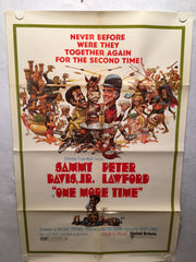 One More Time 1970 1SH 1 Sheet Movie Poster 27x41 Sammy Davis Jr Peter Lawford   - TvMovieCards.com