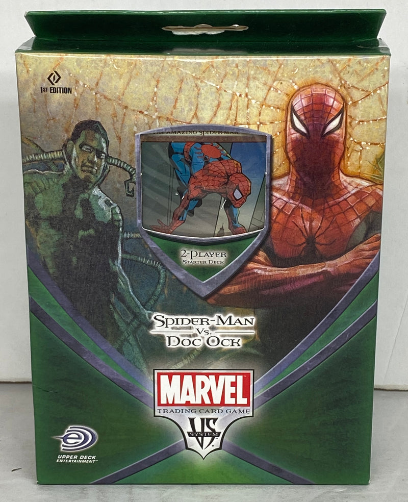 2004 Marvel Trading Card Game Spiderman Vs. Dr Ock 1st Edition Starter Deck   - TvMovieCards.com