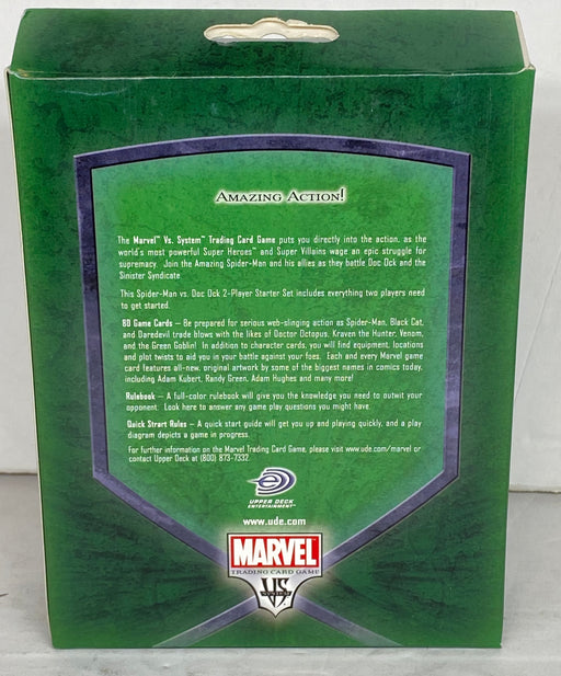 2004 Marvel Trading Card Game Spiderman Vs. Dr Ock 1st Edition Starter Deck   - TvMovieCards.com