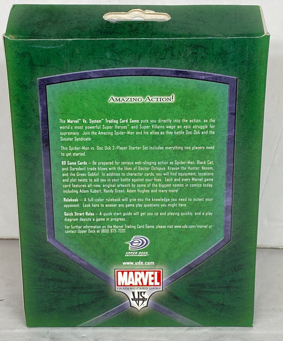 2004 Marvel Trading Card Game Spiderman Vs. Dr Ock 1st Edition Starter Deck   - TvMovieCards.com