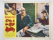 1955 The Case of the Red Monkey 11x14 Lobby Card Richard Conte Rona Anderson   - TvMovieCards.com