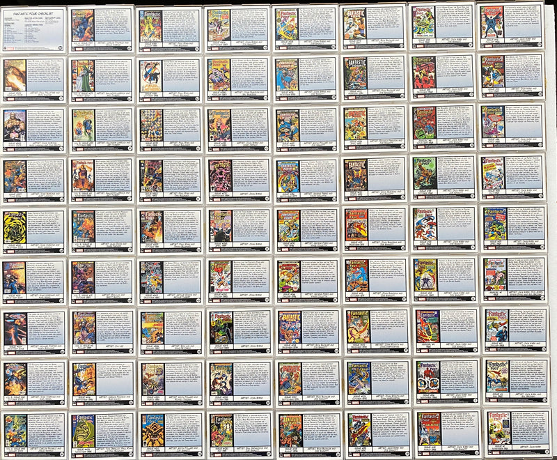 2008 Fantastic Four Archives Base 72 Trading Card Set Rittenhouse   - TvMovieCards.com