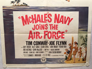 Mchale's Navy Joins the Air Force 1965 1SH 1 Sheet Movie Poster 27x41 Tim Conway   - TvMovieCards.com