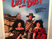 Lust in the Dust 1985 1SH 1 Sheet Movie Poster 27x41 Tab Hunter Divine Kazan   - TvMovieCards.com