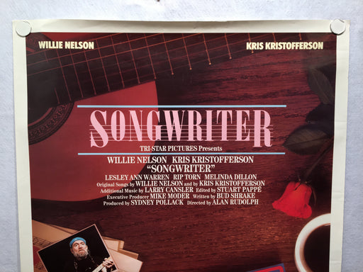 Songwriter 1985 1SH 1 Sheet Movie Poster 27x41 Willie Nelson Kris Kristofferson   - TvMovieCards.com