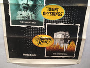 UA's Terror Trio 1977 1SH 1 Sheet Movie Poster 27x41 Carrie, Burnt, Audrey Rose   - TvMovieCards.com