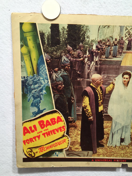 Ali Baba and the Forty Thieves 1944 Lobby Card Maria Montez Jon Hall   - TvMovieCards.com