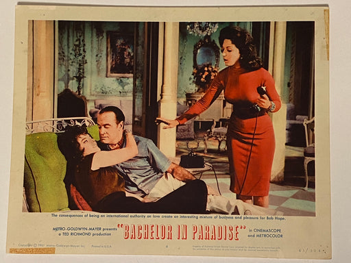 1961 Bachelor in Paradise Lobby Card 11 x 14 Bob Hope, Lana Turner, Janis Paige   - TvMovieCards.com