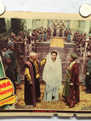 Ali Baba and the Forty Thieves 1944 Lobby Card Maria Montez Jon Hall   - TvMovieCards.com