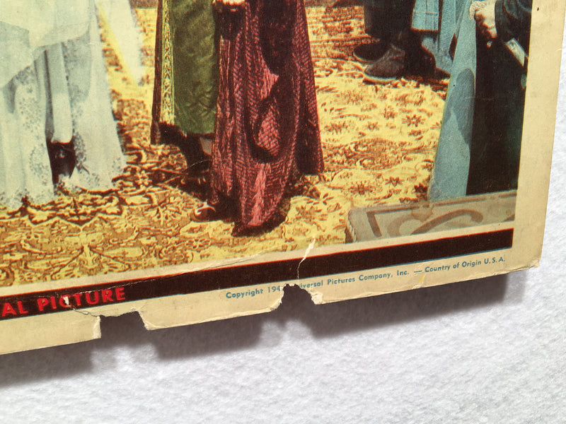Ali Baba and the Forty Thieves 1944 Lobby Card Maria Montez Jon Hall   - TvMovieCards.com