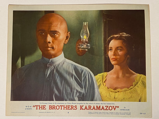 1958 The Brothers Karamazov Lobby Card 11 x 14 Yul Brynner, Maria Schell   - TvMovieCards.com