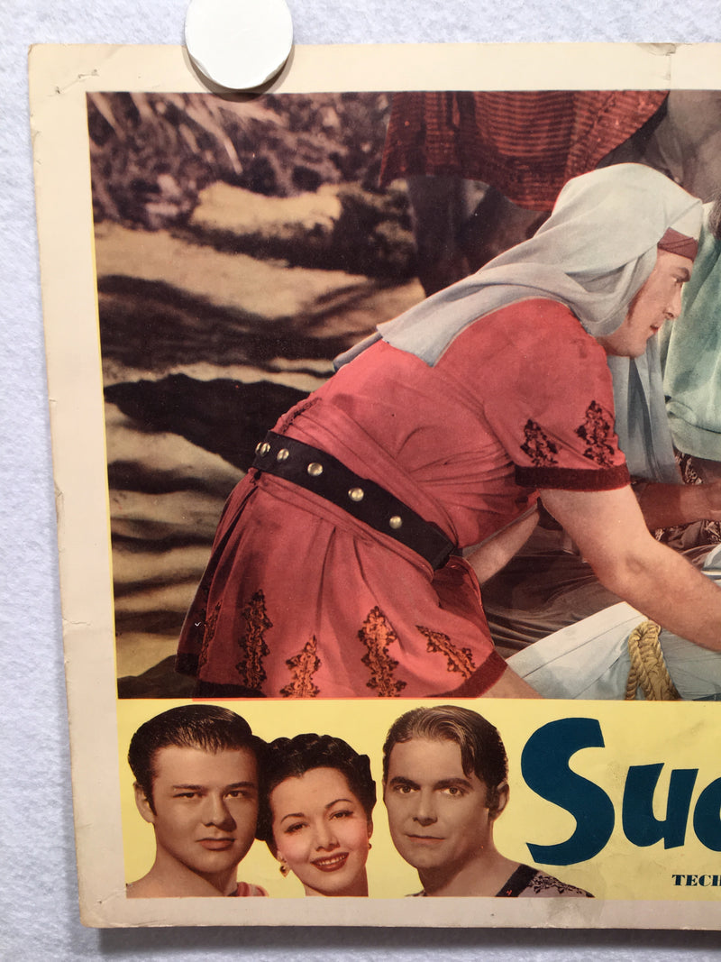 Sudan (1945) Lobby Card 1950 Reissue Maria Montez Jon Hall Turhan Bey #2   - TvMovieCards.com