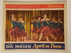 1952 April in Paris #6 Lobby Card 11 x 14 Doris Day, Ray Bolger, Claude Dauphin   - TvMovieCards.com