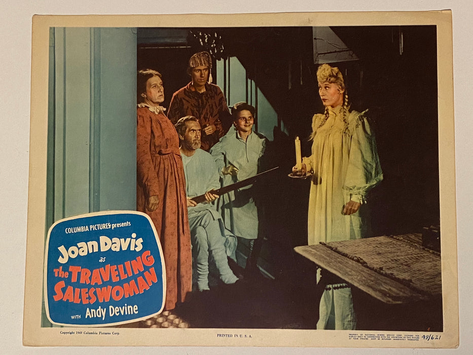 1949 The Traveling Saleswoman #5 Lobby Card 11x14 Joan Davis, Andy Devine   - TvMovieCards.com