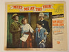 1953 Meet Me At The Fair #7 Lobby Card 11x14 Dan Dailey, Diana Lynn, Chet Allen   - TvMovieCards.com