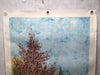 MARJORIE ALLEGRETTI (20TH CENTURY) Red Queen II Tree Landscape Lithograph Signed   - TvMovieCards.com