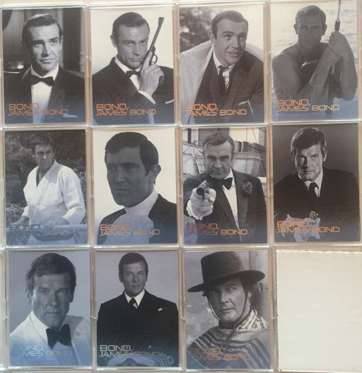 James Bond Mission Logs Bond James Bond Chase Card Set 11 cards BJB1 - BJB11   - TvMovieCards.com