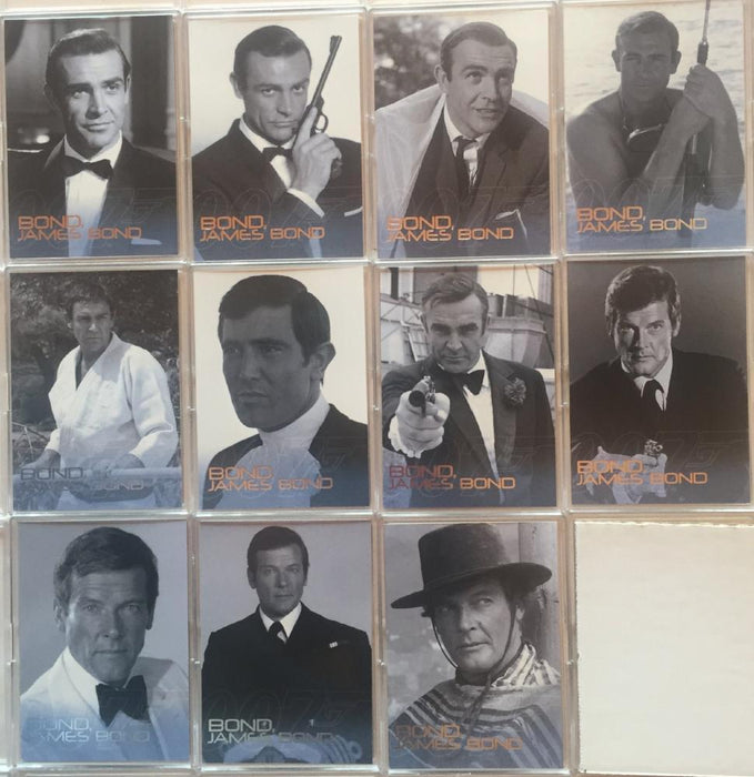 James Bond Mission Logs Bond James Bond Chase Card Set 11 cards BJB1 - BJB11   - TvMovieCards.com