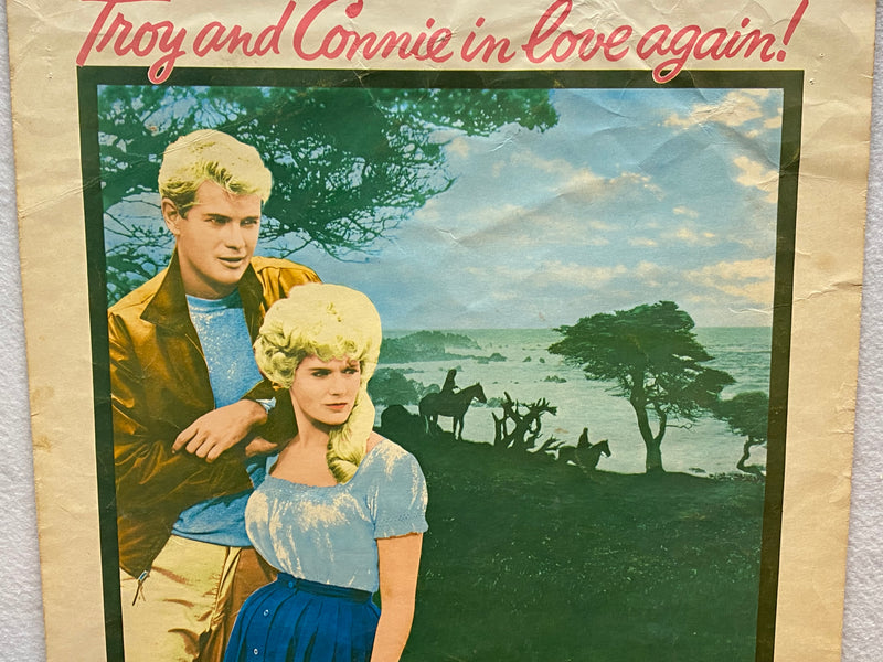 1961 Susan Slade Window Card Movie Poster 14 x 22 Troy Donahue, Dorothy McGuire   - TvMovieCards.com