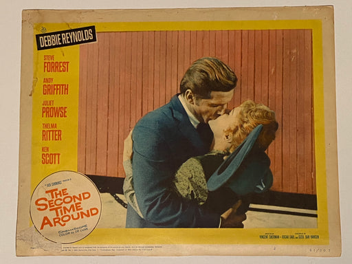 1961 The Second Time Around #2 Lobby Card 11x14 Debbie Reynolds Andy Griffith   - TvMovieCards.com