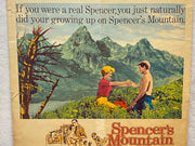 1963 Spencer's Mountain Window Card Movie Poster 14 x 16 Henry Fonda, O'Hara   - TvMovieCards.com