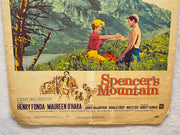 1963 Spencer's Mountain Window Card Movie Poster 14 x 16 Henry Fonda, O'Hara   - TvMovieCards.com