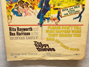 1961 The Happy Thieves Window Card Movie Poster 14 x 18 Rita Hayworth   - TvMovieCards.com