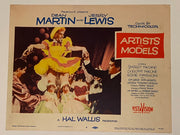 1955 Artists and Models #8 Lobby Card 11x14 Dean Martin, Jerry Lewis, MacLaine   - TvMovieCards.com
