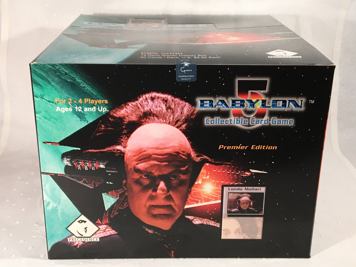 Babylon 5 Premiere CCG Game (12) 60 Card Decks Starter Display Card