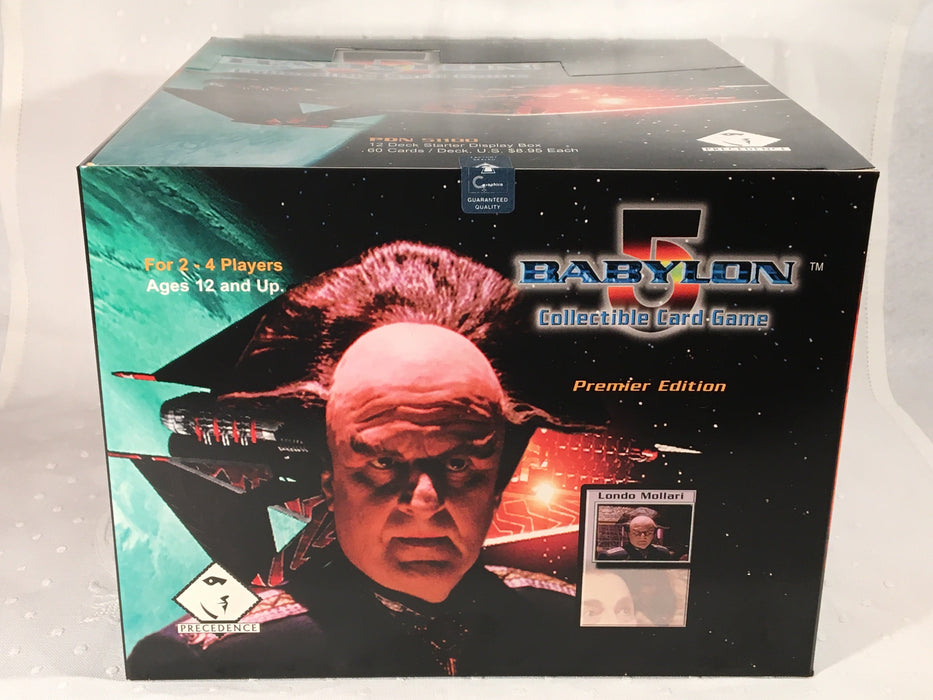 Babylon 5 Premiere CCG Game -  (12) 60 Card Decks Starter Display Card Box   - TvMovieCards.com