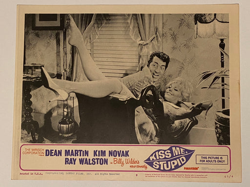 1964 Kiss Me Stupid #8 Lobby Card 11x14 Dean Martin, Kim Novak, Ray Walston   - TvMovieCards.com