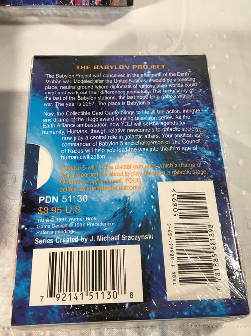 Babylon 5 Premiere CCG Game - All (4) Starter Decks Narn Centauri Minbari Earth   - TvMovieCards.com