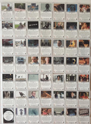 James Bond Autographs & Relics Skyfall Base Card Set 110 Cards   - TvMovieCards.com