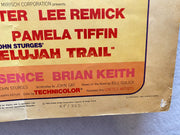 1965 The Hallelujah Trail Window Card Movie Poster 14 x 17 Burt Lancaster   - TvMovieCards.com