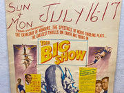 1961 The Big Show Window Card Movie Poster 14 x 22 Esther Williams   - TvMovieCards.com