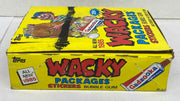 1985 Topps Wacky Packages Stickers Wax Pack Box Topps FULL 48CT   - TvMovieCards.com