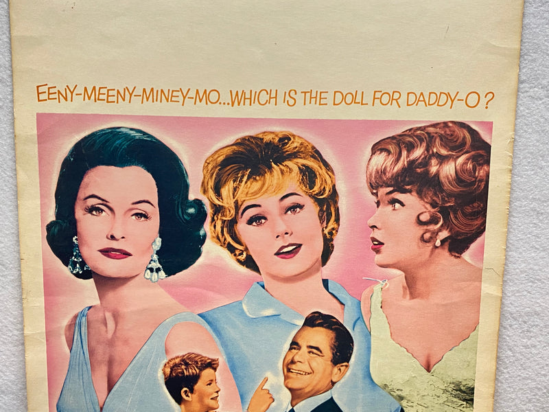1969 The Courtship of Eddie's Father Window Card Movie Poster 14 x 22 Bill Bixby   - TvMovieCards.com