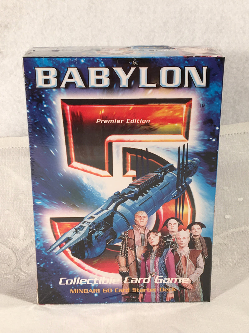 Babylon 5 Premiere Collectible Card Game CCG - Minbari Starter 60 Card Deck   - TvMovieCards.com